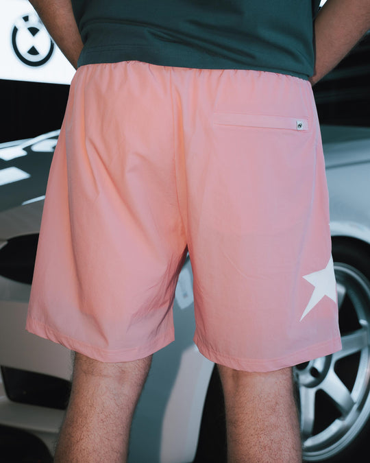 NHS PINK STAR SWIM SHORT
