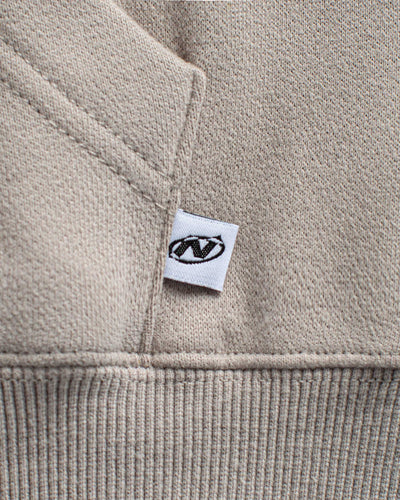 NHS TAUPE HALF ZIP