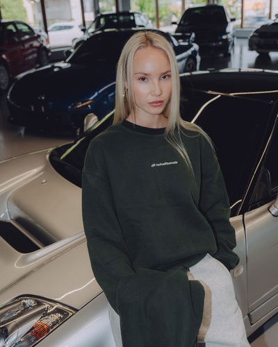 NHS DEEP GREEN SWEATER