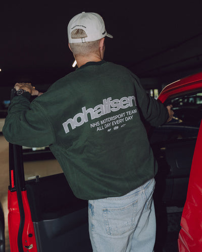 NHS DEEP GREEN SWEATER