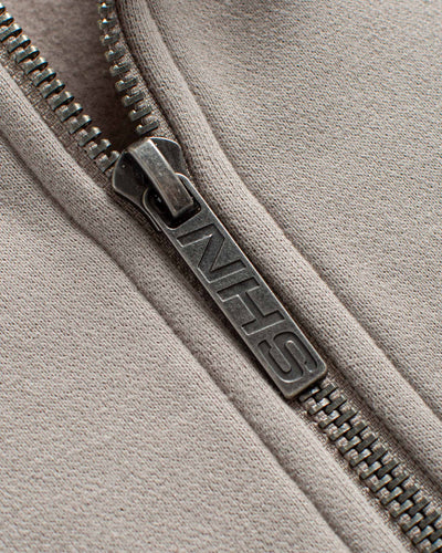 NHS TAUPE HALF ZIP