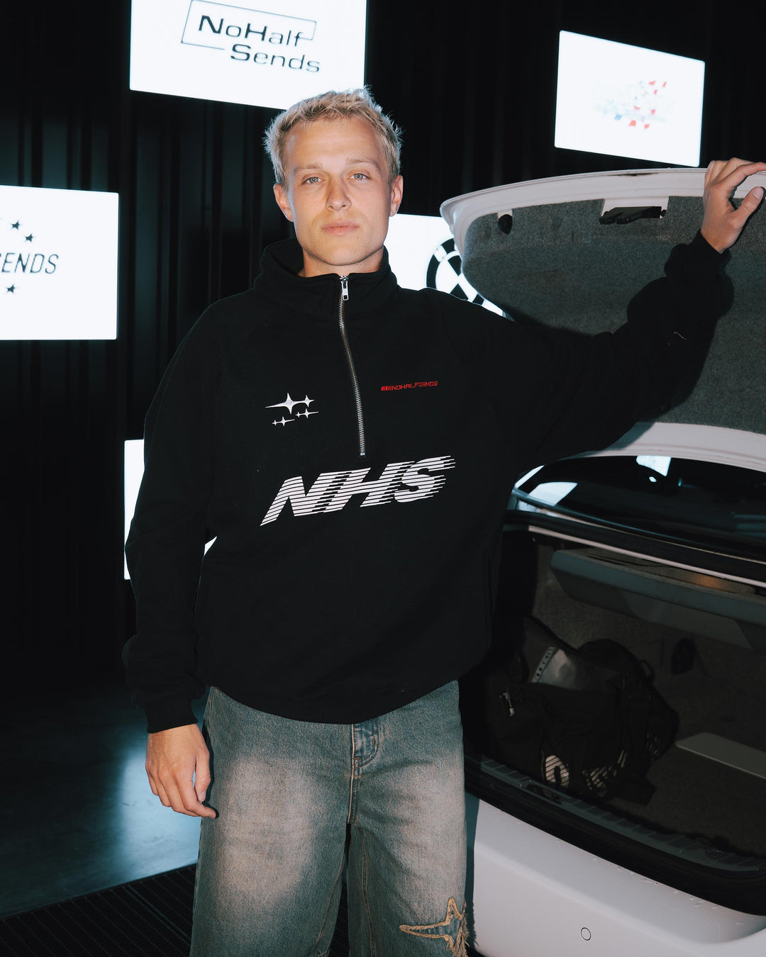 NHS GARAGE HALF ZIP