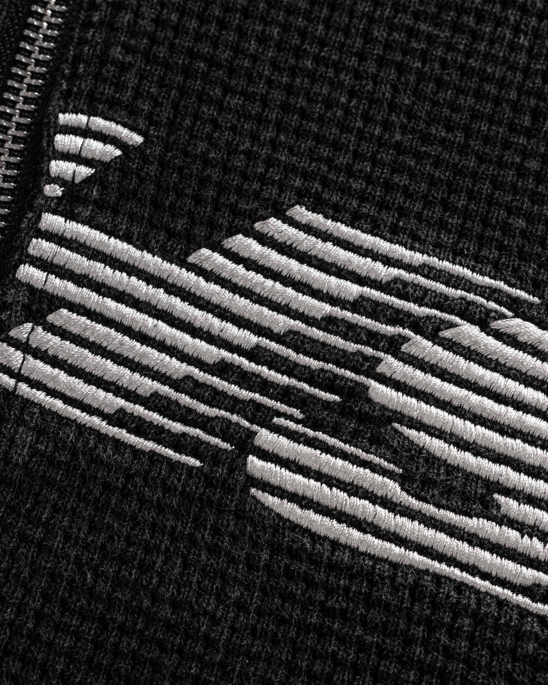 NHS GARAGE WAFFLE ZIP HOODIE