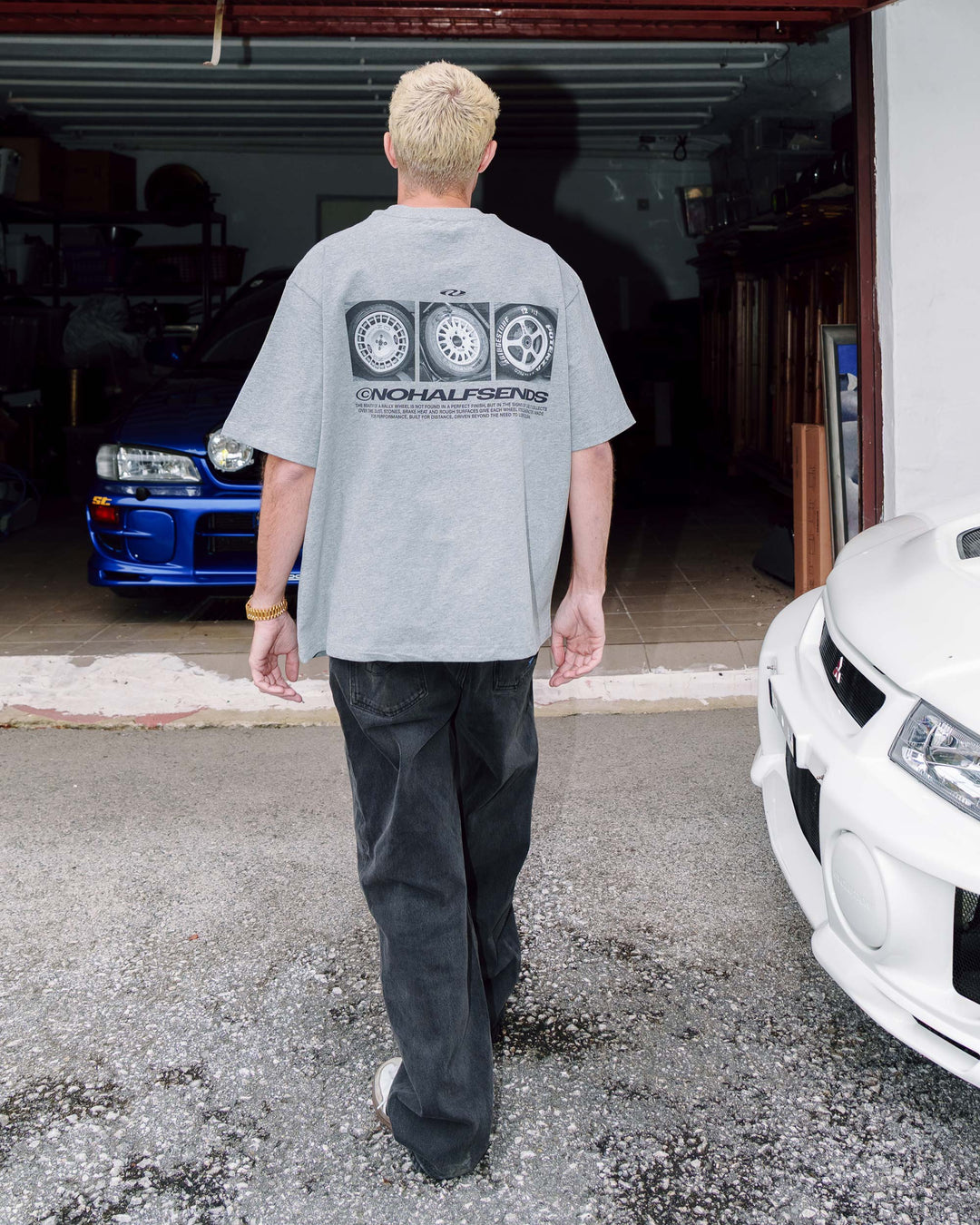NHS RALLY WHEELS TEE