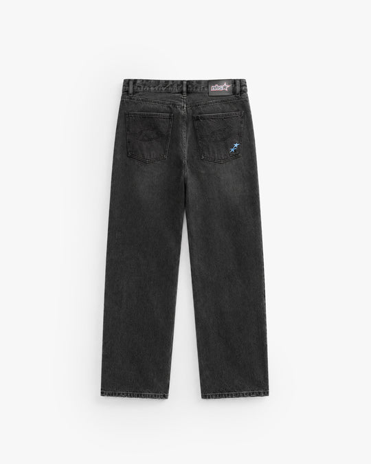 NHS STAR VINTAGE BLACK DENIM