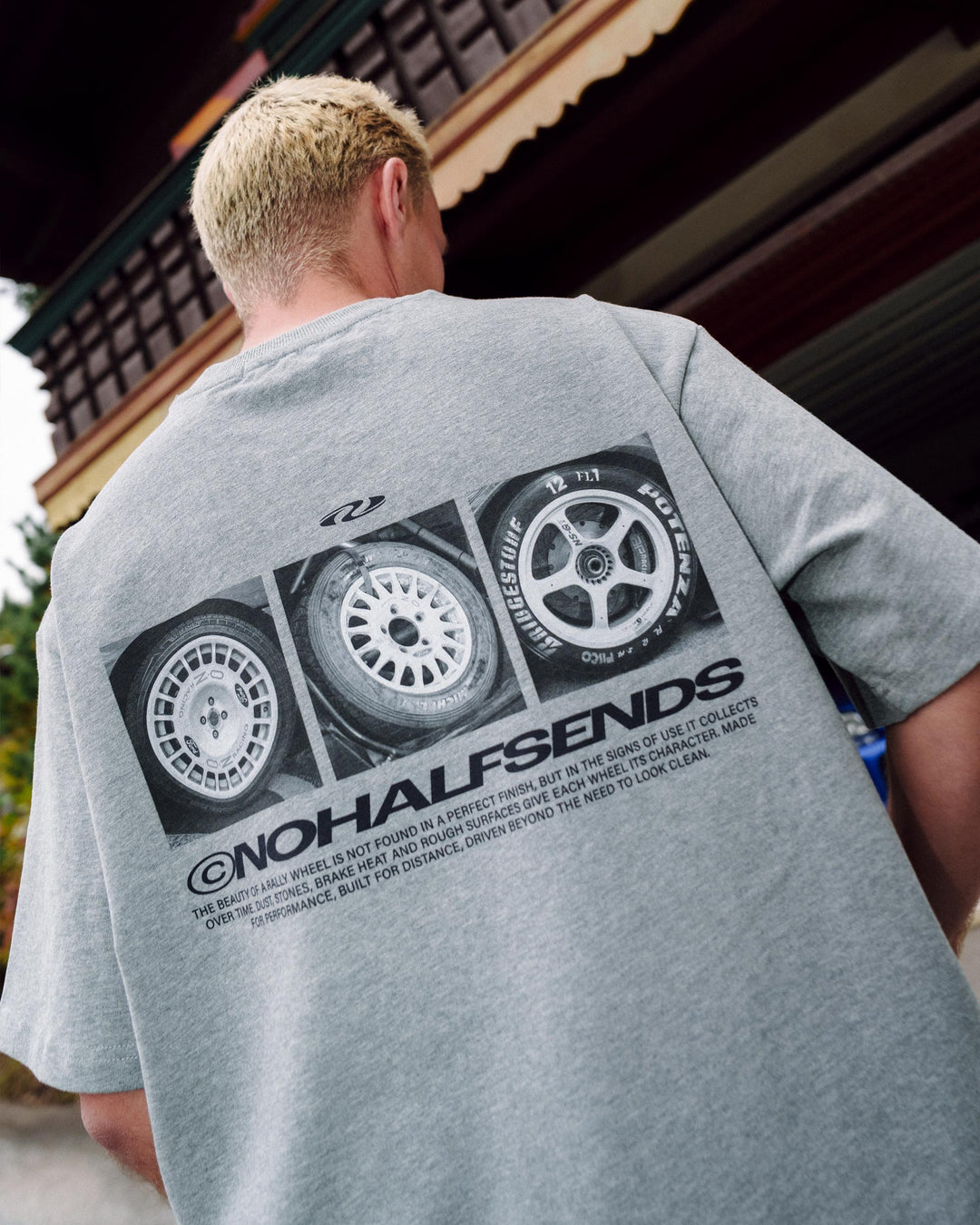 NHS RALLY WHEELS TEE