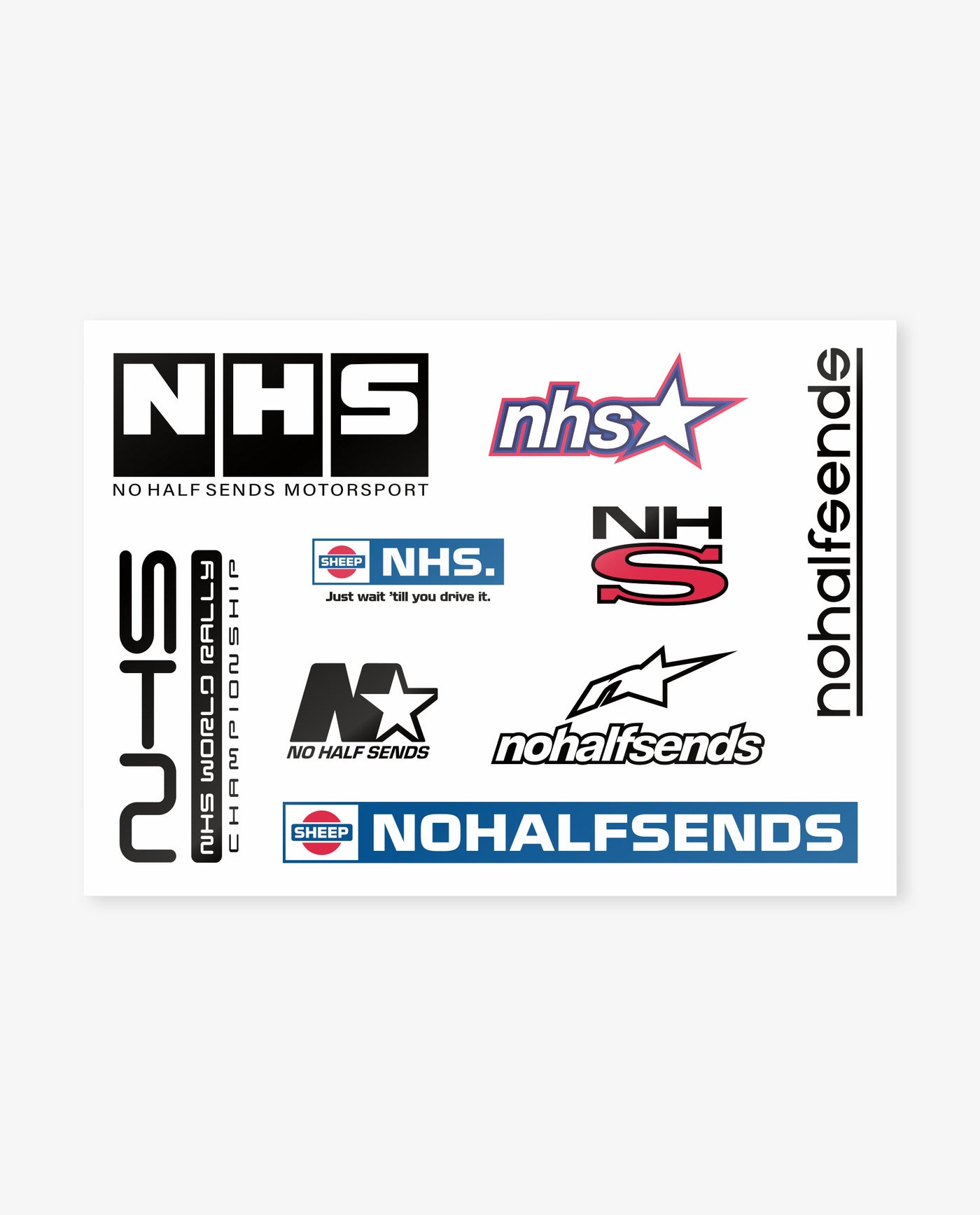 NHS ENDLESS SANDS STICKER