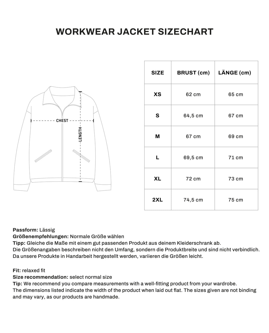 NHS WILD WEST WORKWEAR JACKET