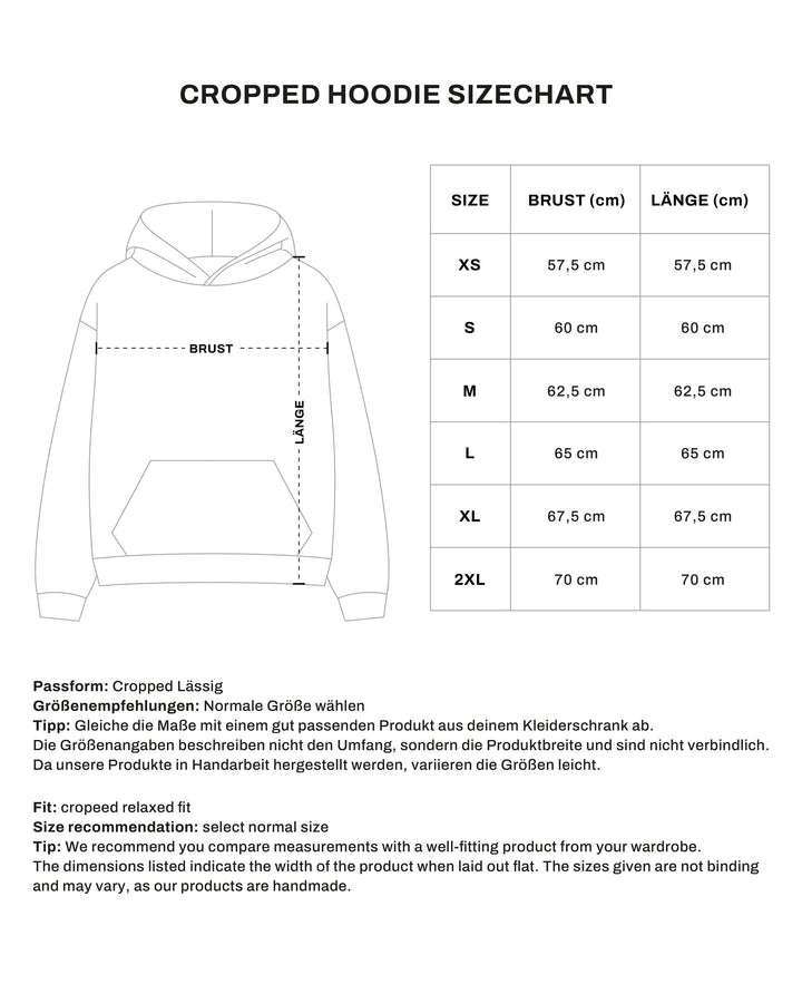 NHS CROPPED IVY GREEN HOODIE