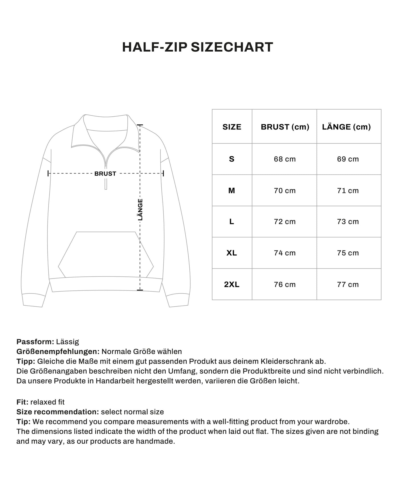 NHS RACING TEAM HALF-ZIP