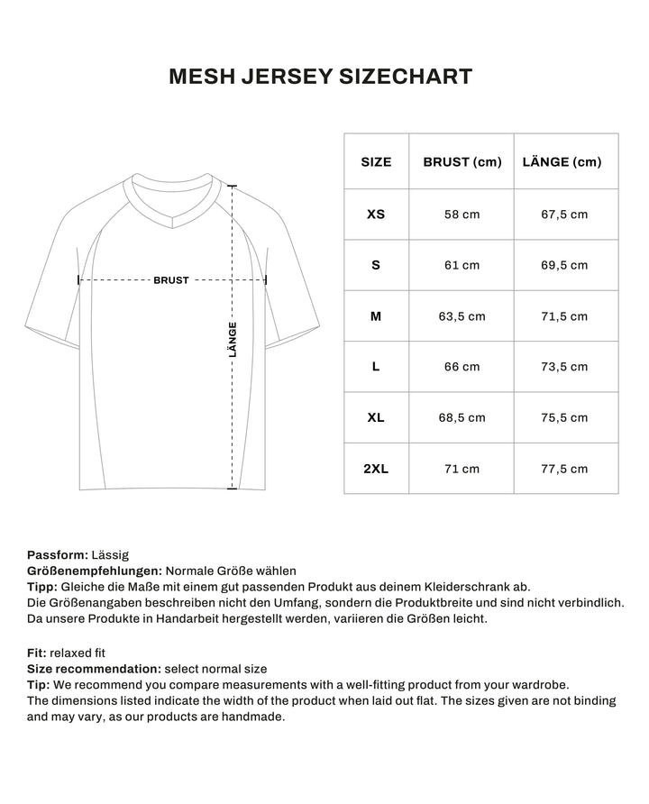 NHS MESH JERSEY SKYLINE