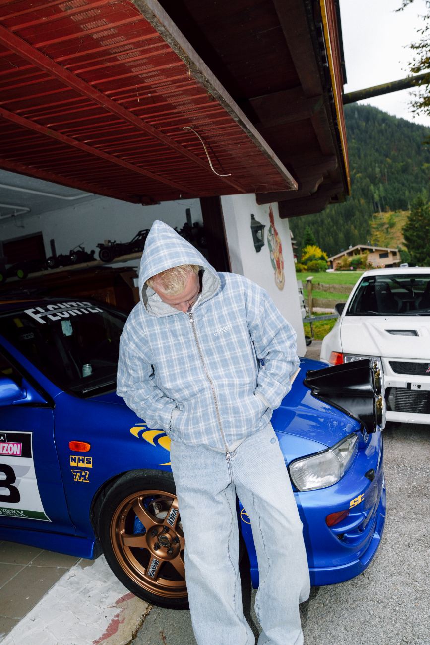 Look 04, Reversible Rally Zip Hoodie