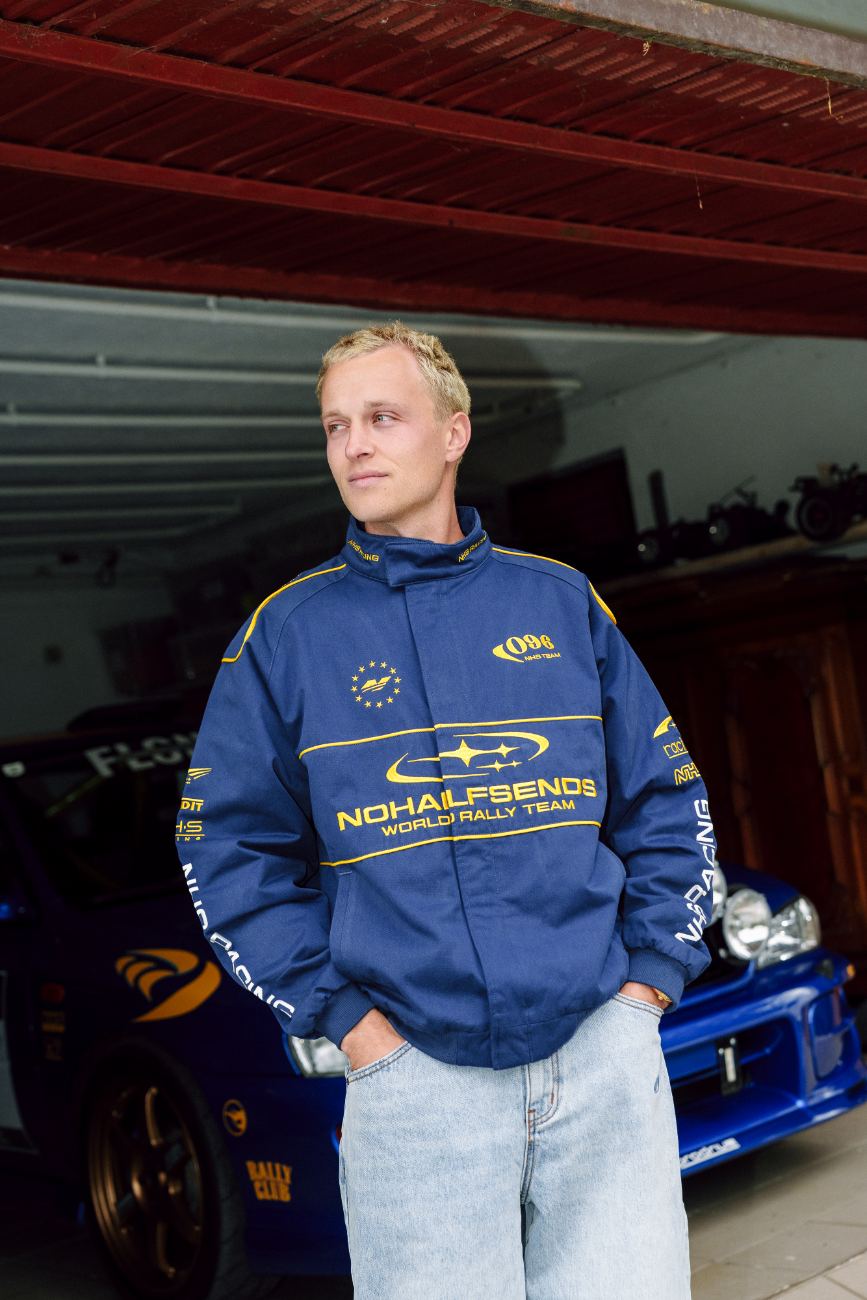 Look 05, Subi Racing Jacket and Star Denim